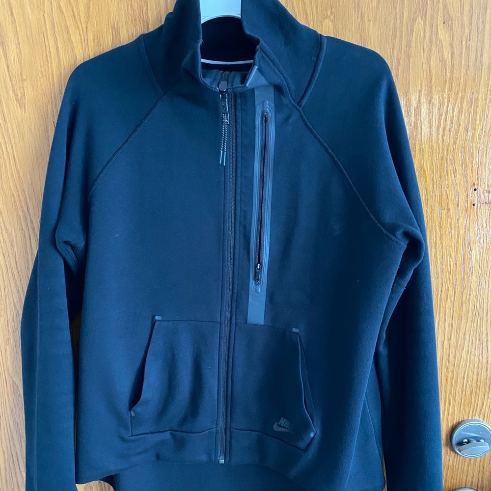 NIKE black zip sweater